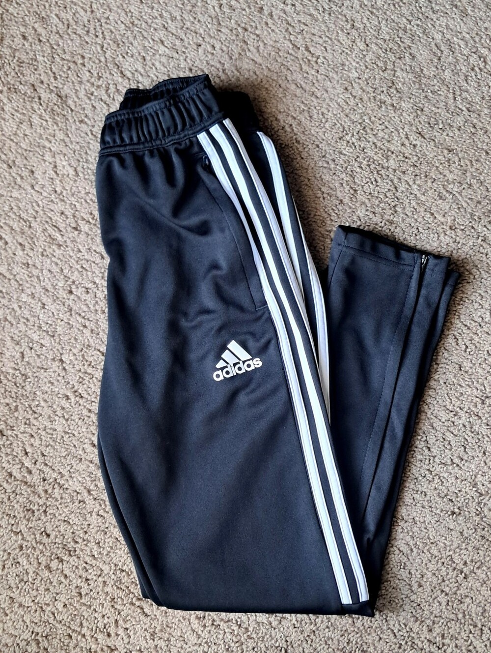 Adidas Womens Areoready Track Pants Black Size Small